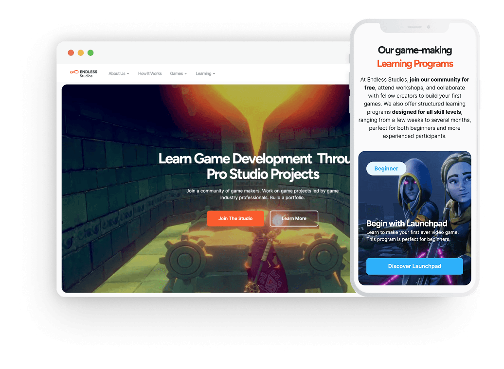 Engineering partners for a videogame-based UK learning management platform